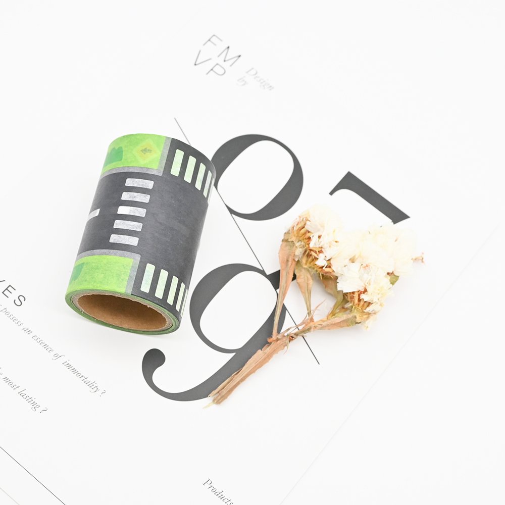 OEM custom remote control car track sticker Roll Waterborne tape Custom waterproof adhesive paper