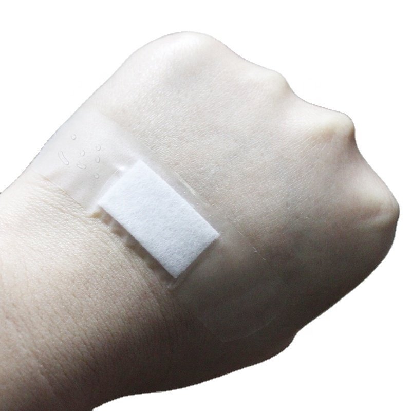 Banghaoning New product 72x19mm transparent PU Medical First Aid Wound Dressing Band-aid adhesive bandage