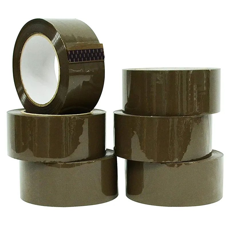 Opp Package Bopp Tan Plastic No Bubble Box Shipping Adhesive Brown Packing Tape