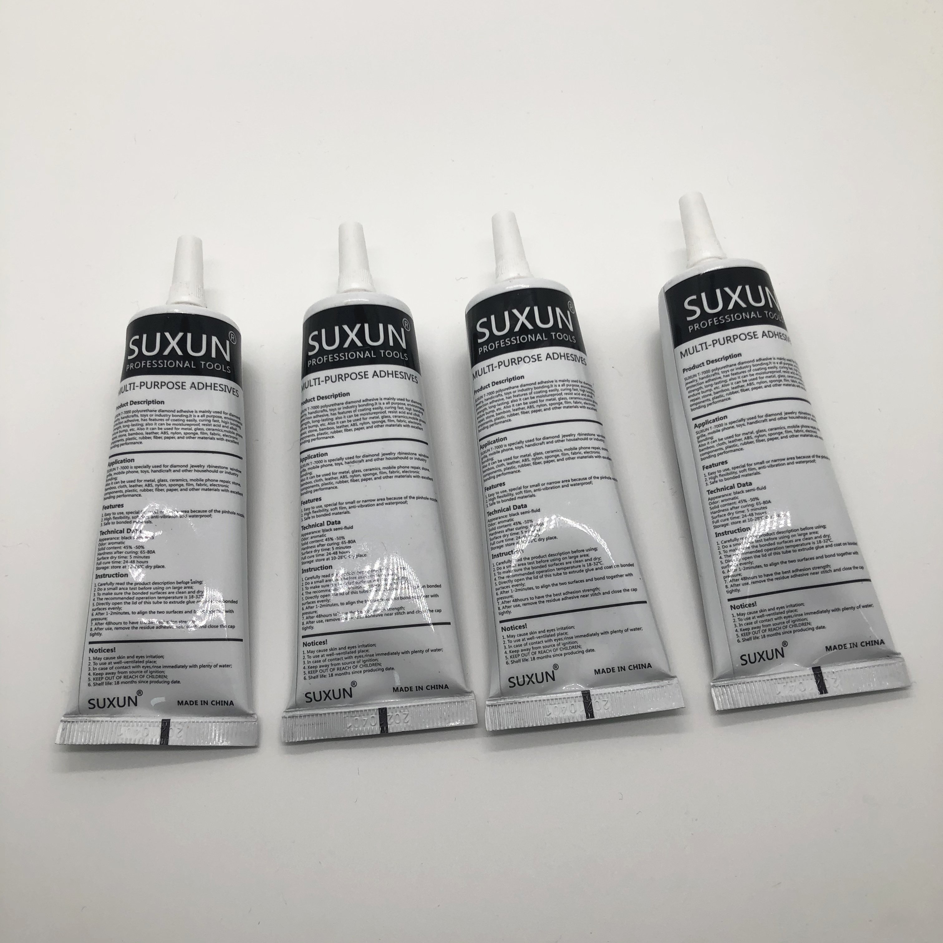 SUXUN 50ML new epoxy resin adhesive T7000 black liquid glue super sealant handset touch screen rack maintenance adhesive glue