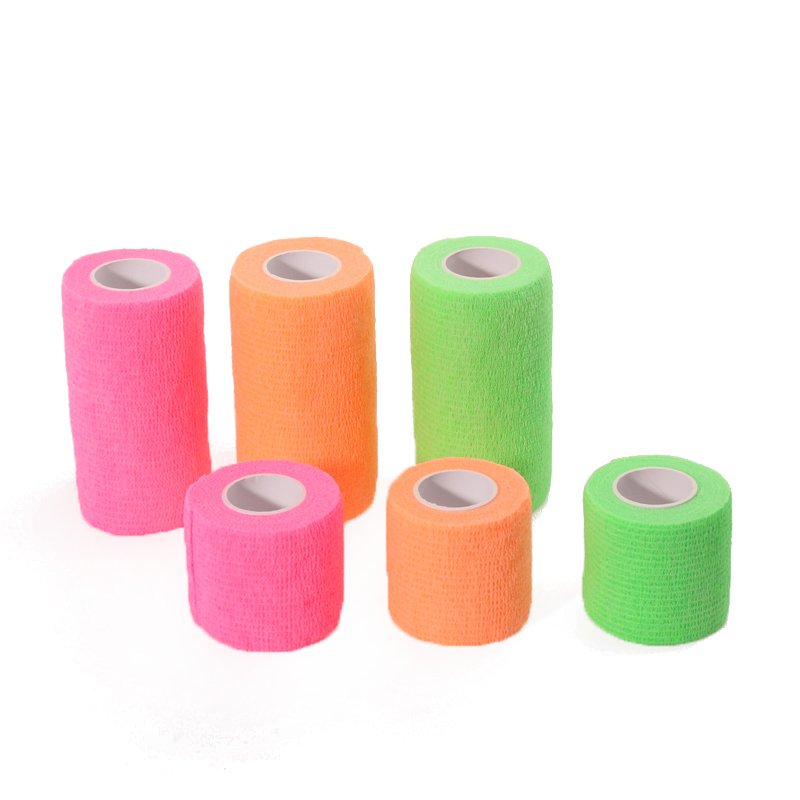 Self Adhesive Bandage Wrap Cohesive Tape (4 in x 5 yd) horse products for Dogs Horses Cat Pet Wrist Ankle