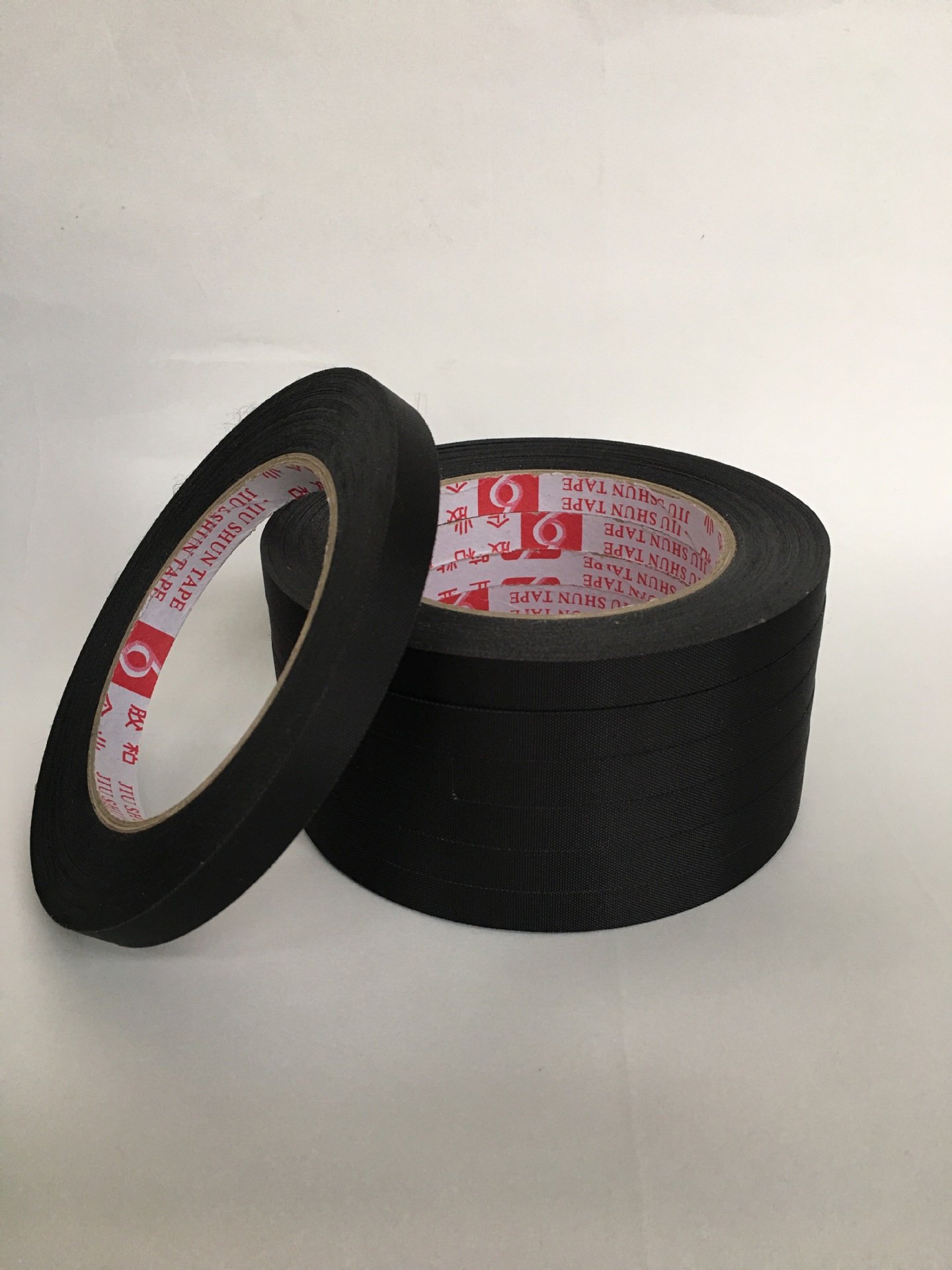 Black and white nylon Oxford high adhesive single side reinforcing tape