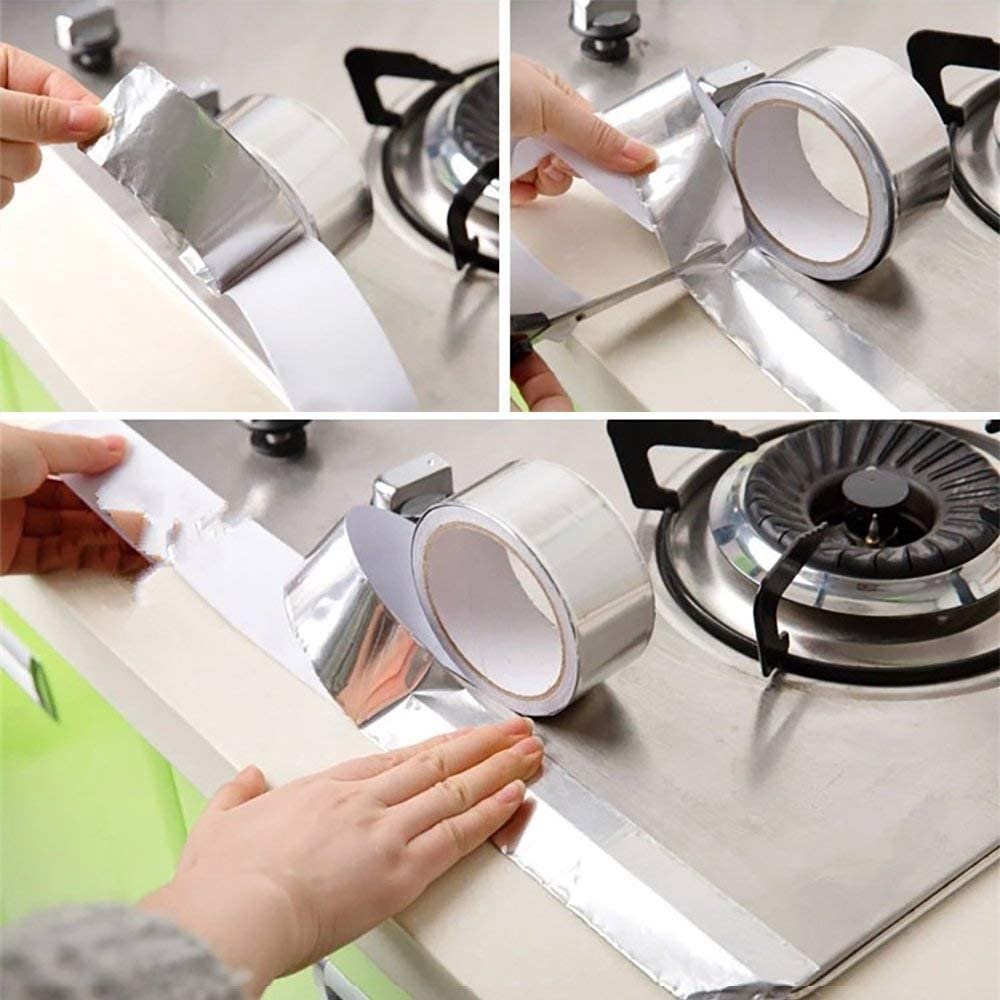 EONBON Free Sample Professional Grade Aluminum Foil Self Adhesive Roof Pipe Repair Tape