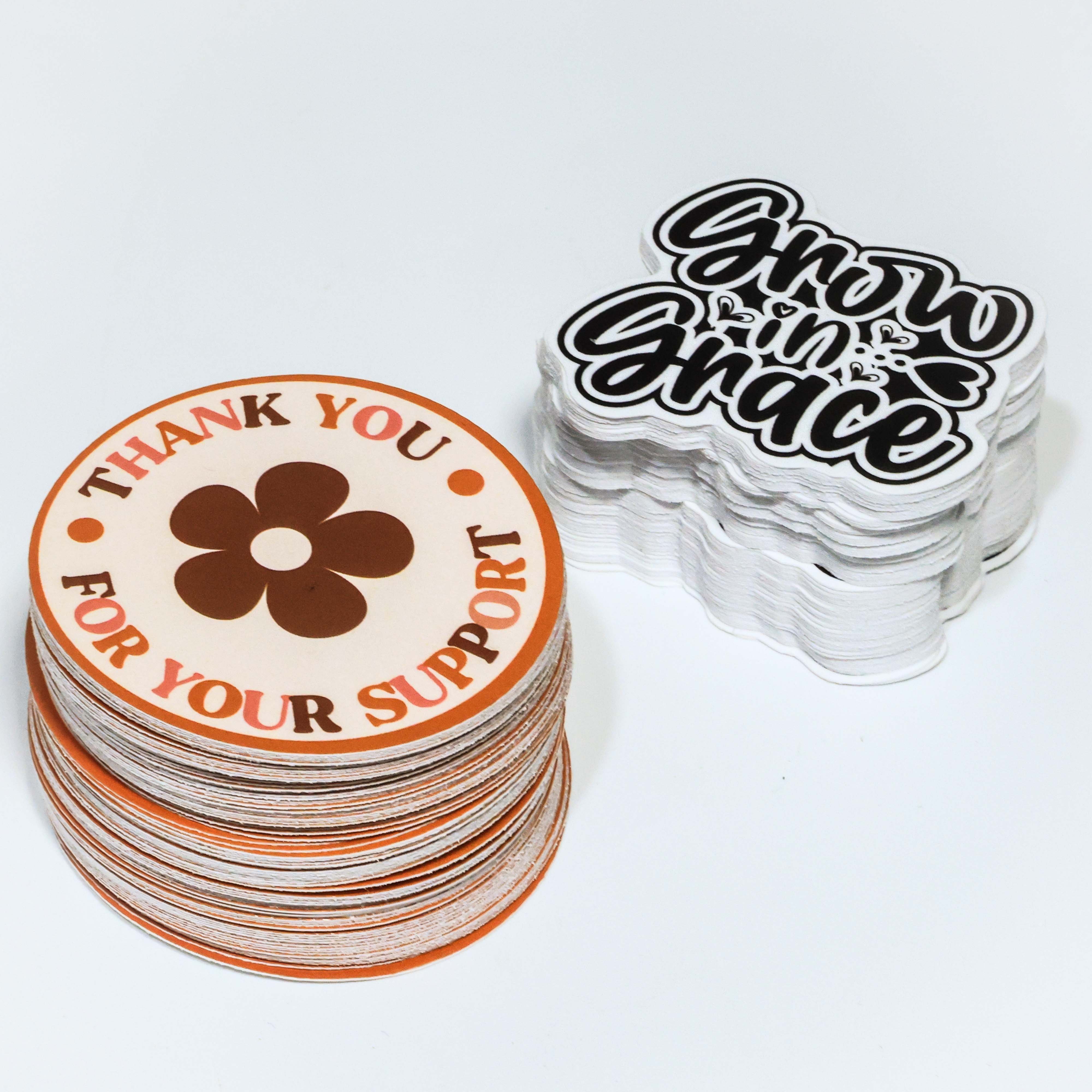 Custom Sticker Card Cartoon Sticker Custom Printing Die Cut Vinyl Kiss Cut Sticker Self Adhesive Waterproof High Printing