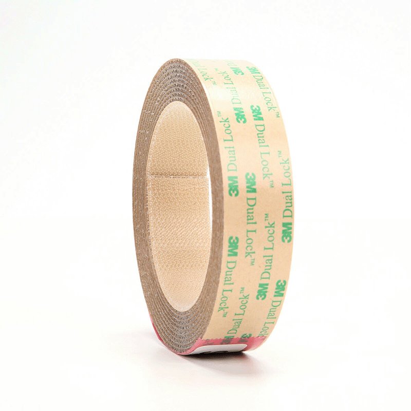 25mm x 50cm 3M Dual Lock SJ4570 Self Locking Clear Plastic Hook Strip Adhesive Backed