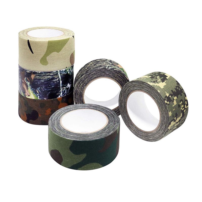 Strong Professional Printed Custom Duct Outdoor Hunting Camo Adhesive Camouflage Cloth Tape