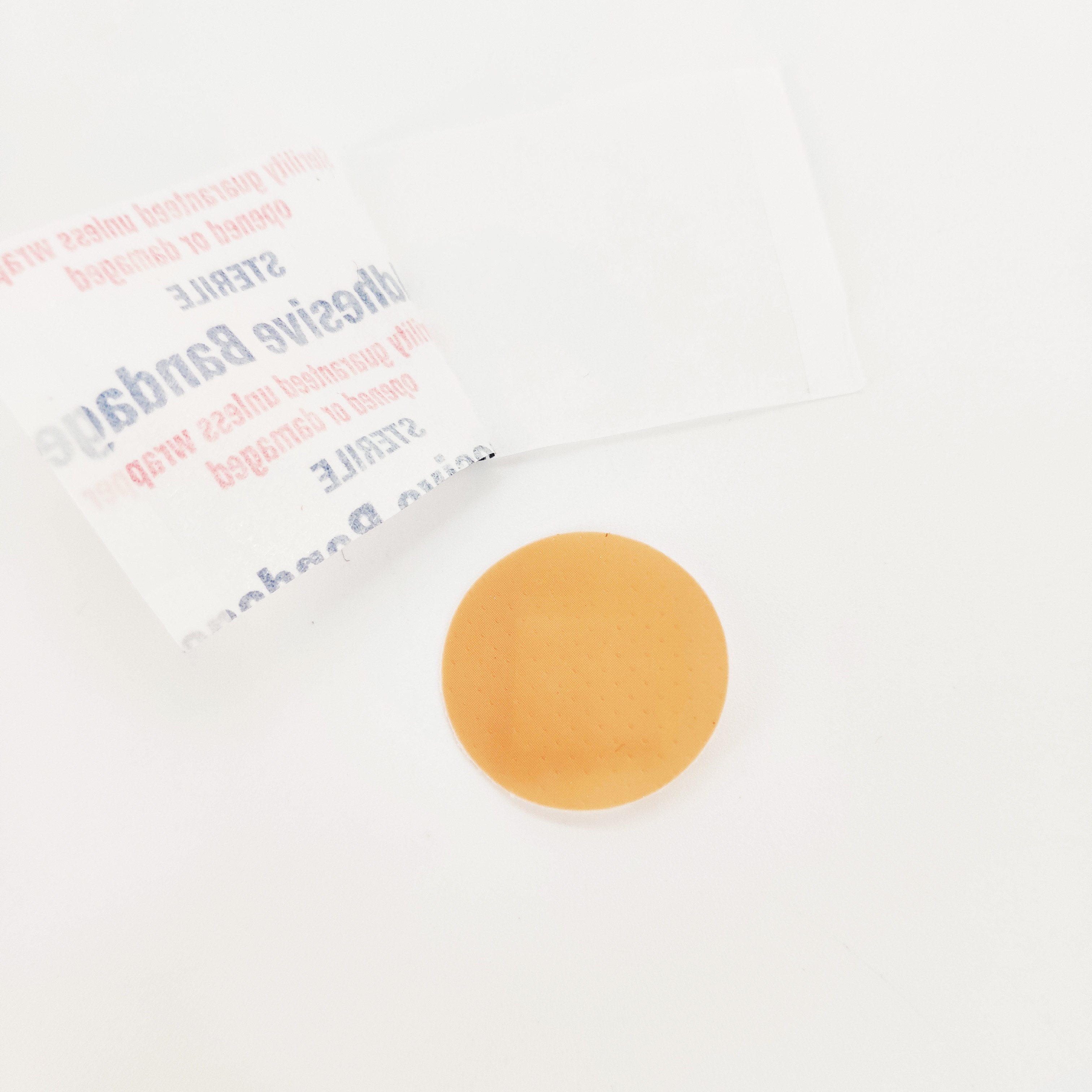First Aid Waterproof Round Shape Dia 22mm first aid wound plasters adhesive bandages