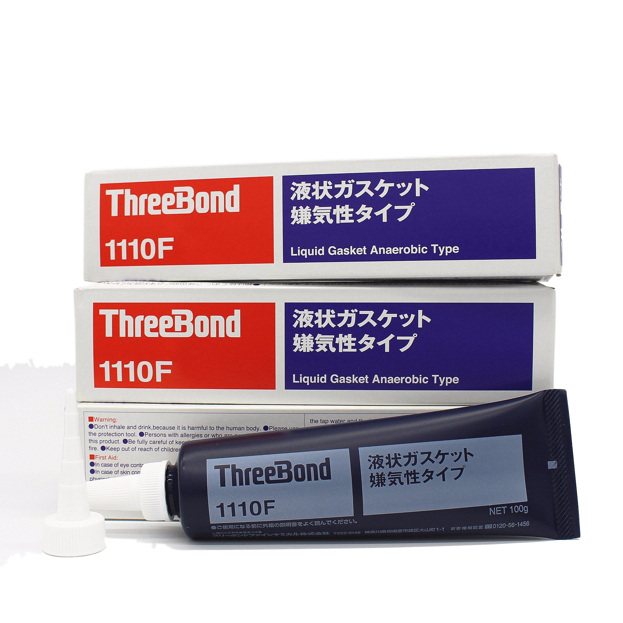 Threebond Triple Bond TB1110F Anaerobic Curable Acrylate Sealing Rubber Cream Japan Oil Color 100g Silicone Easy Other Adhesives