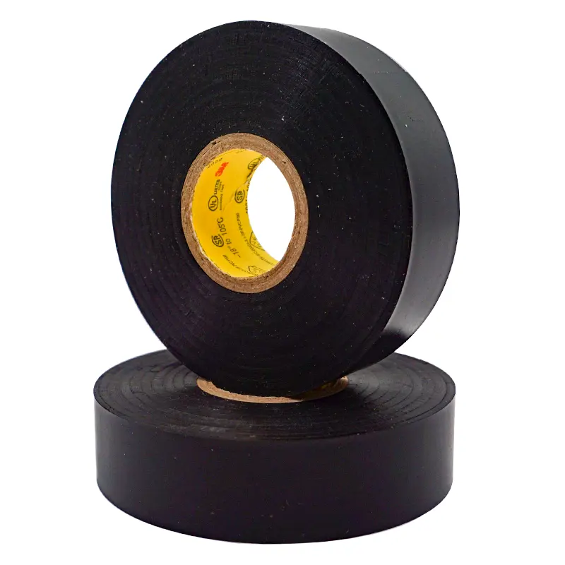 black rubber 3 m 33+ adhesive Insulating 0.18mm PVC Vinyl insulation tape cinta aislante electrica super 33