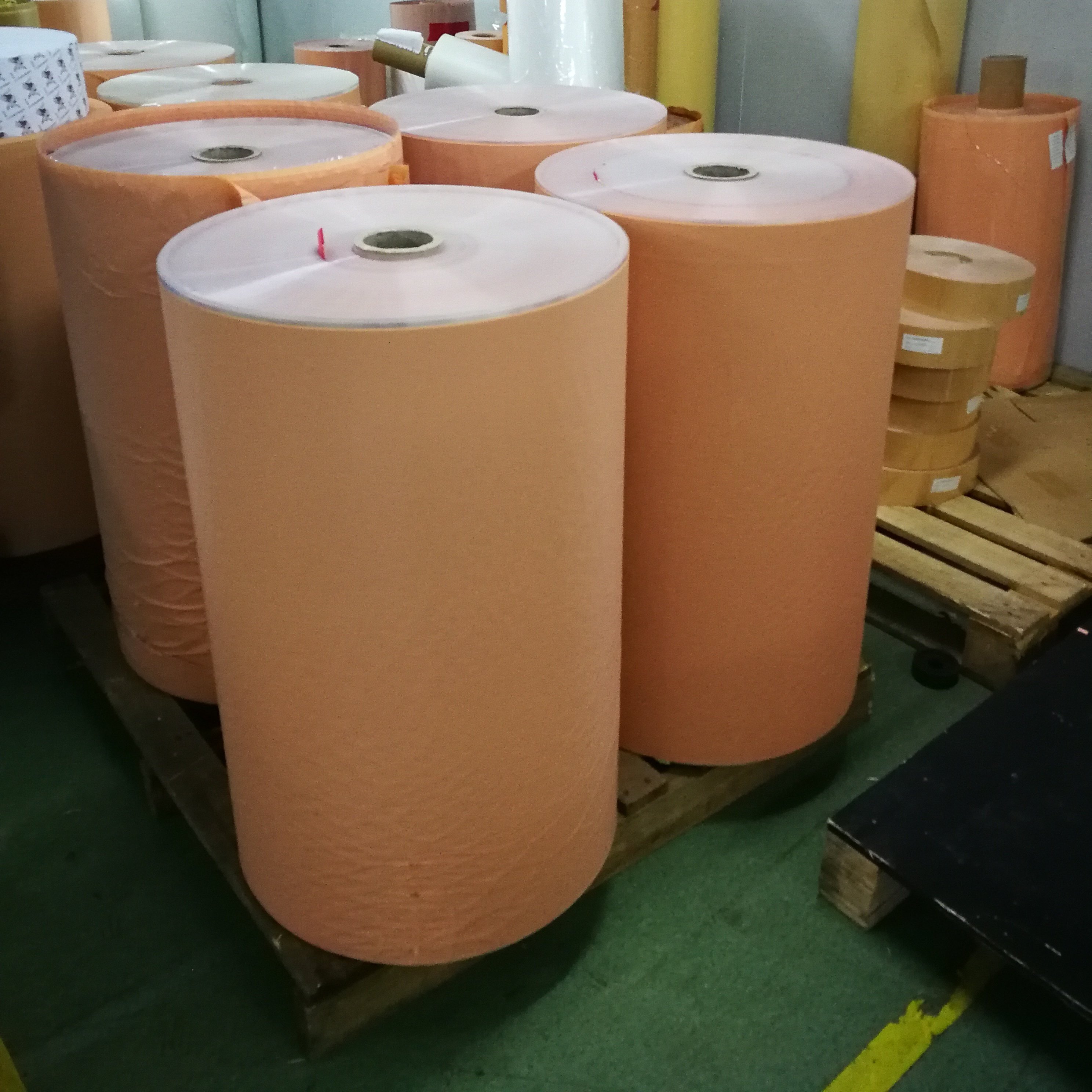 Direct factory of jumbo roll for Skin color PE/PU/Non woven/ wound Plaster raw material/adhesive tape jumbo rolls