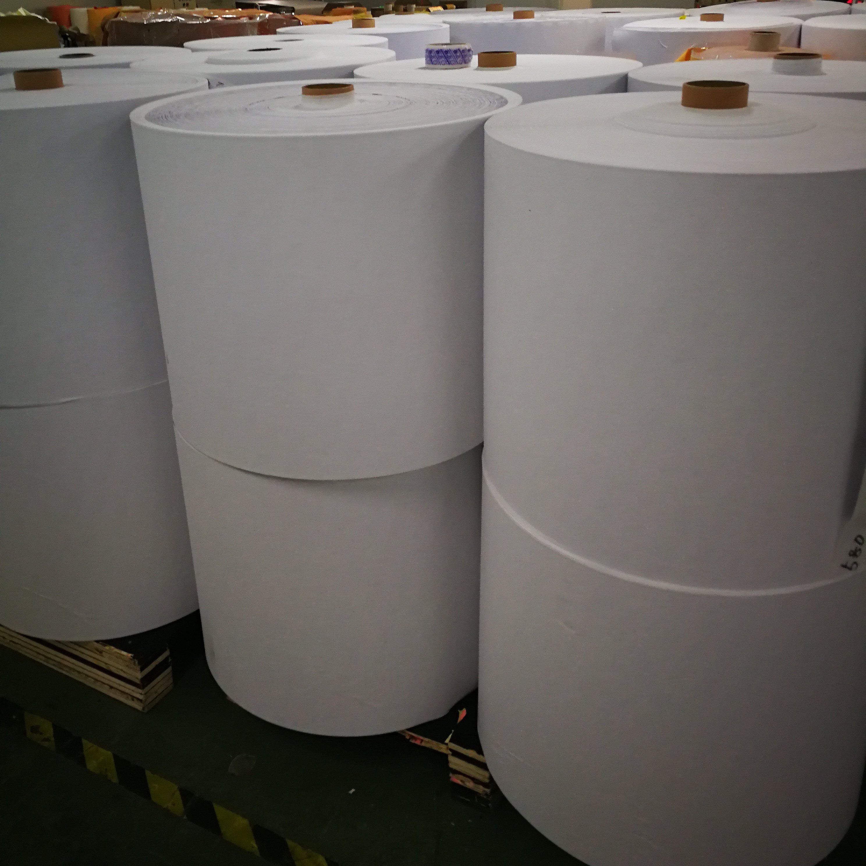 Direct factory of jumbo roll for Skin color PE/PU/Non woven/ wound Plaster raw material/adhesive tape jumbo rolls