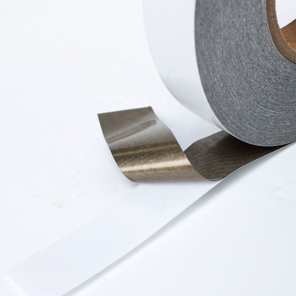 2- Recyclable Heat Resistant Cotton Fabric Cloth Base Double Sided Electricity Conductive Self Adhesive Tape