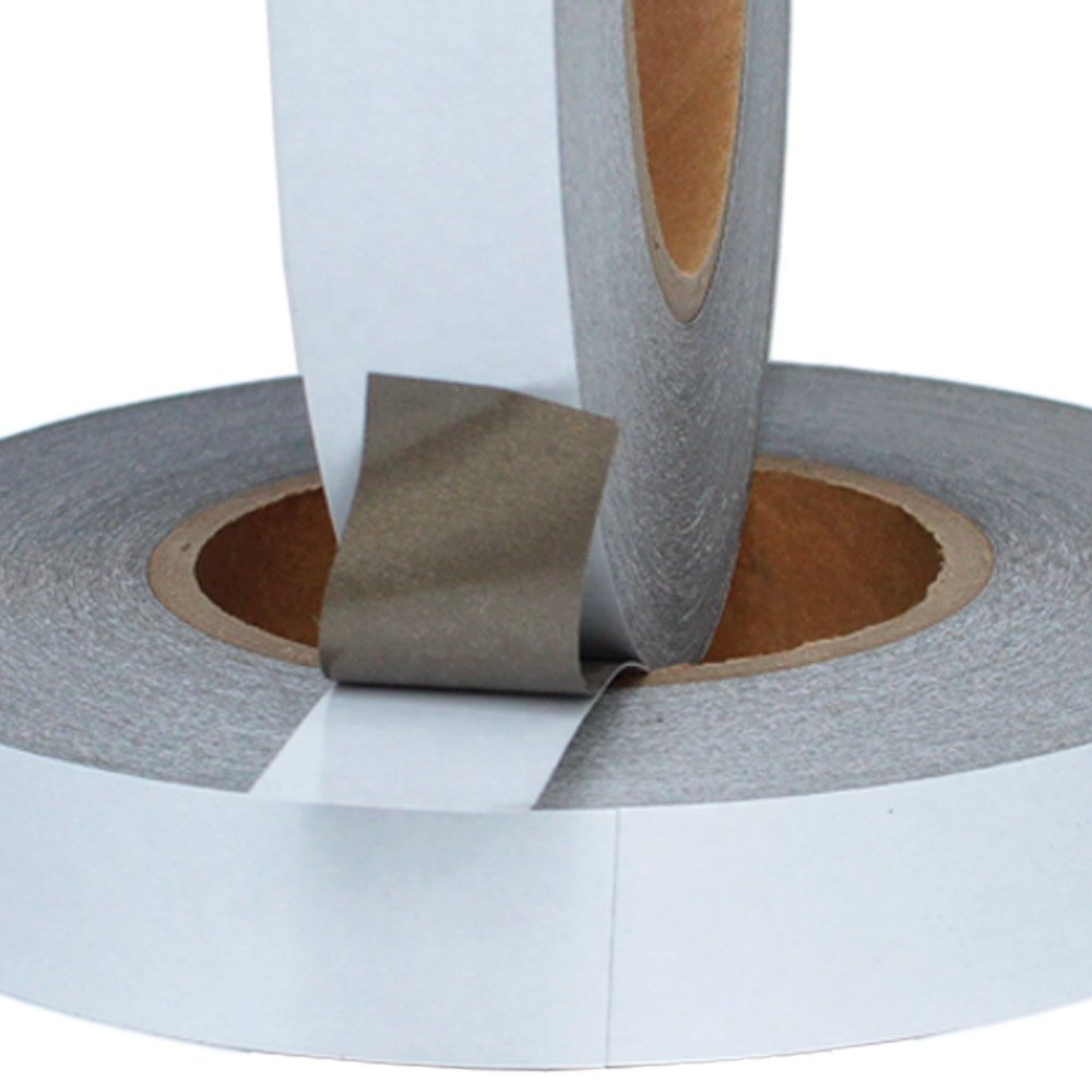 2- Recyclable Heat Resistant Cotton Fabric Cloth Base Double Sided Electricity Conductive Self Adhesive Tape