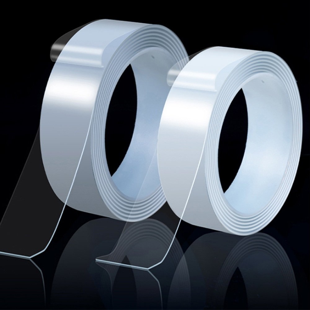Double Sided Washable Adhesive Tape Multifunctional Removable Transparent Grip Tape Free Sample Nano Tape