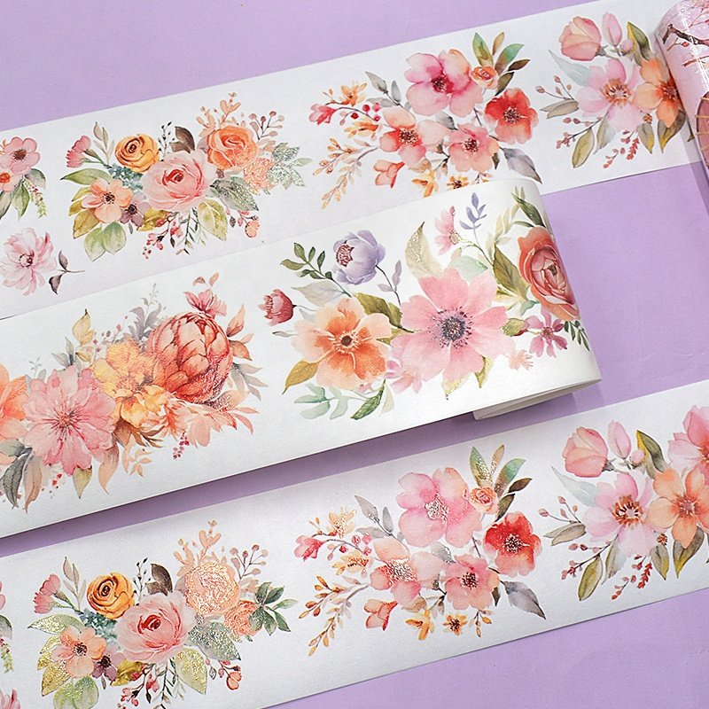Custom decorative special ink crafts gift masking paper washi tape