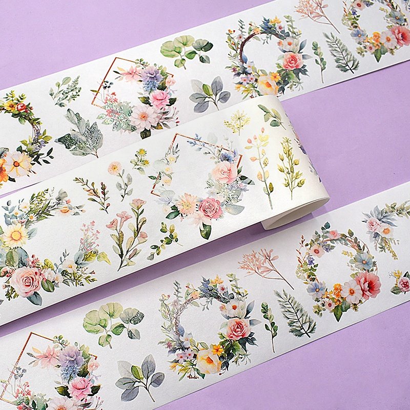 Custom decorative special ink crafts gift masking paper washi tape