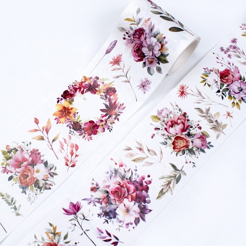 Custom decorative special ink crafts gift masking paper washi tape