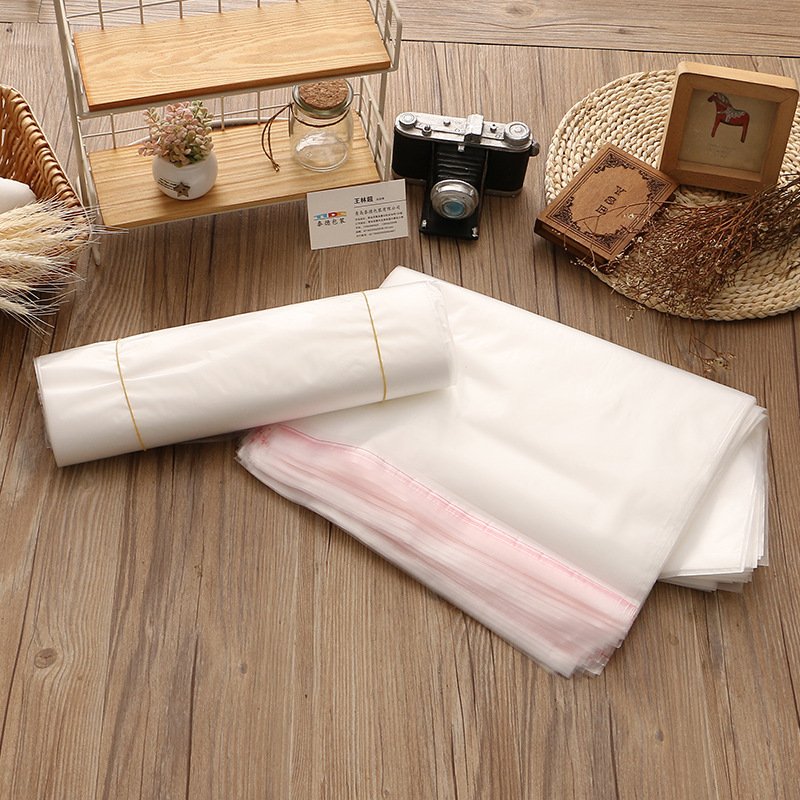 Frosted Poly Bags Custom Logo Opp Material Plastic Self Adhesive Seal Bag