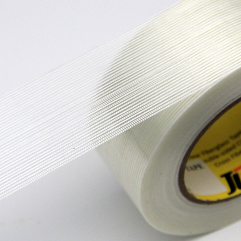 Fold Over Edge Elastic Furniture Binding Strapping Sealing Tape Fiberglass Adhesive Filament Tape