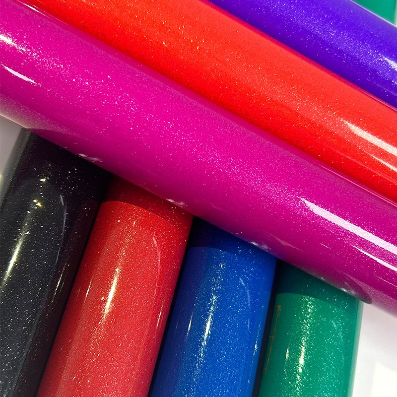 Glossy Matte full color self adhesive vinyl DIY cut vinyl sticker multi color cutting sticky vinyl sheet for cutting plotter