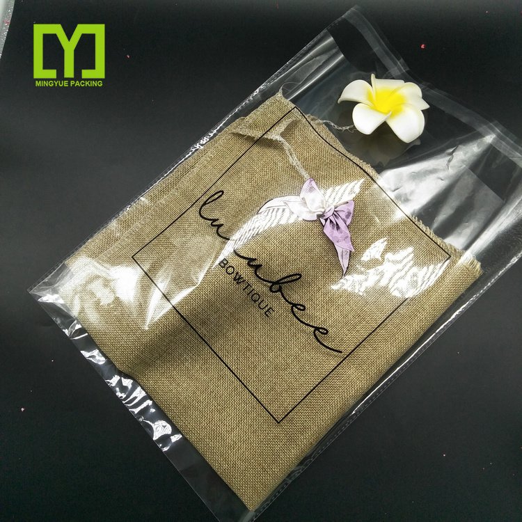 China Manufacturer For T Shirt Cheap Plastic Clear Transparent Packaging Plastic Opp Bag Cellophane Poly Plastic Bags