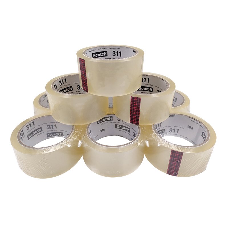 Box Sealing Tape 311 strong adhesive office adhesive bopp transparent Industrial performance packaging tape