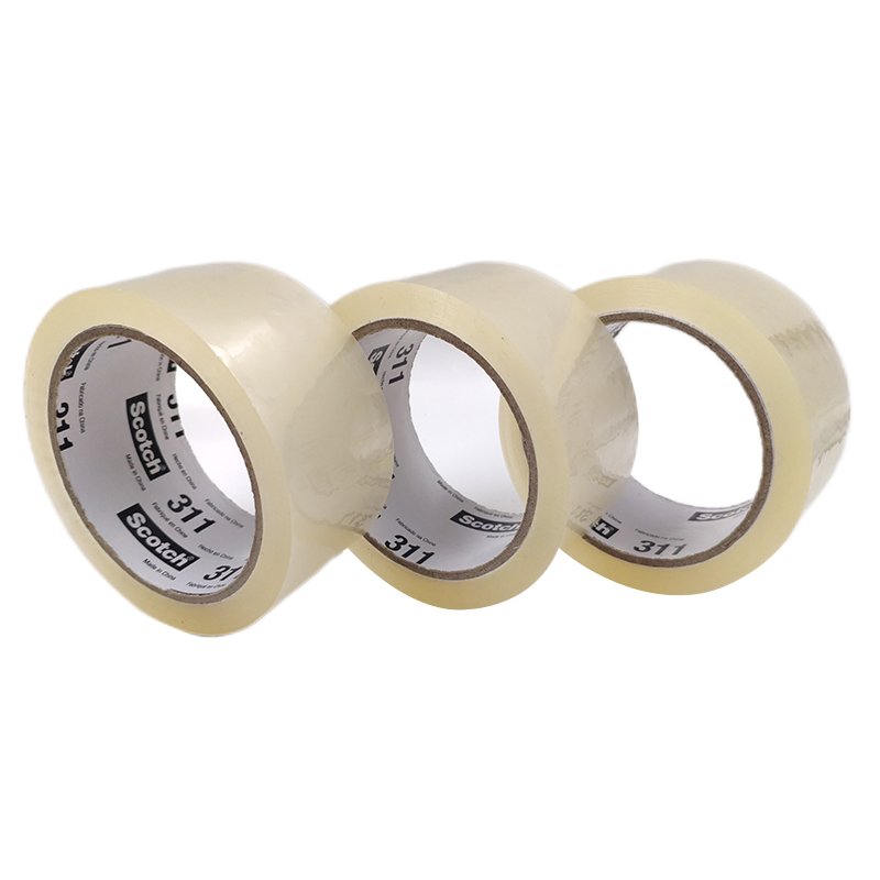 Box Sealing Tape 311 strong adhesive office adhesive bopp transparent Industrial performance packaging tape