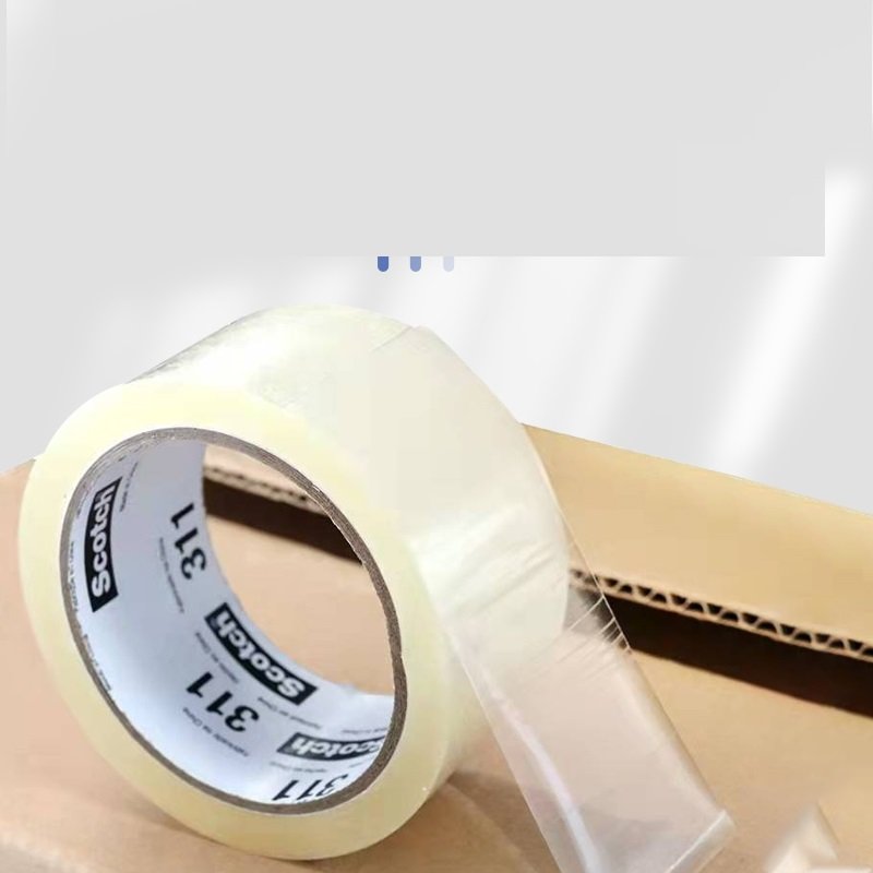 Box Sealing Tape 311 strong adhesive office adhesive bopp transparent Industrial performance packaging tape