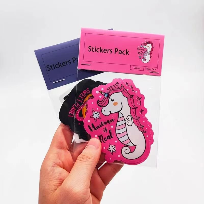 Customized BOPP Adhesive PVC Label Sticker Waterproof Die-Cutting Logo Acrylic Hot Melt for Masking