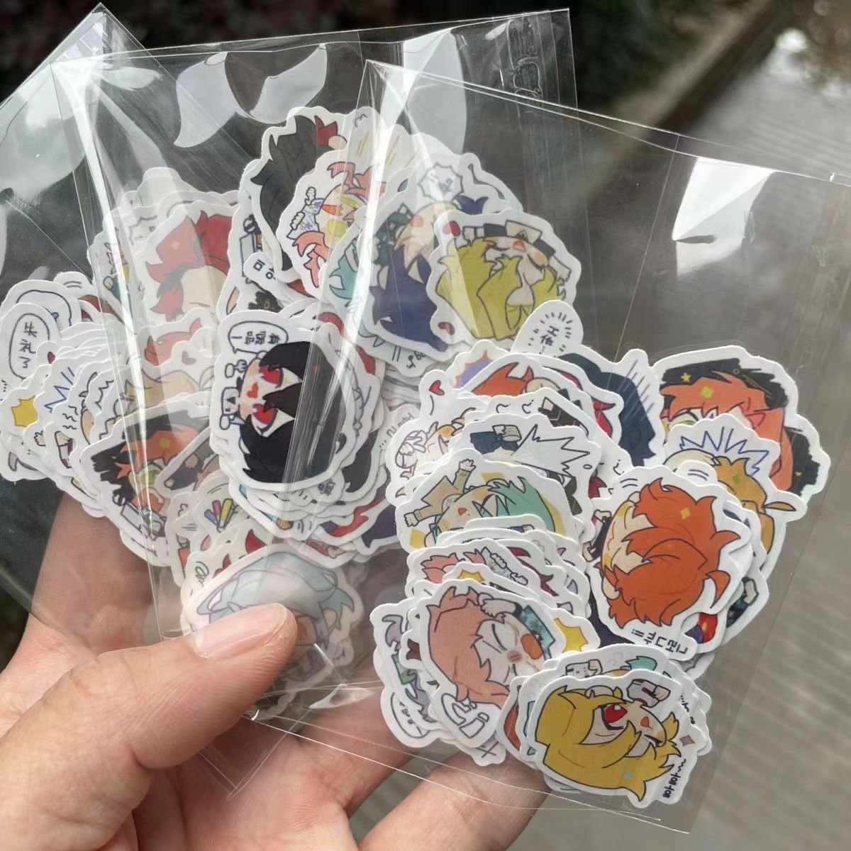 Customized BOPP Adhesive PVC Label Sticker Waterproof Die-Cutting Logo Acrylic Hot Melt for Masking
