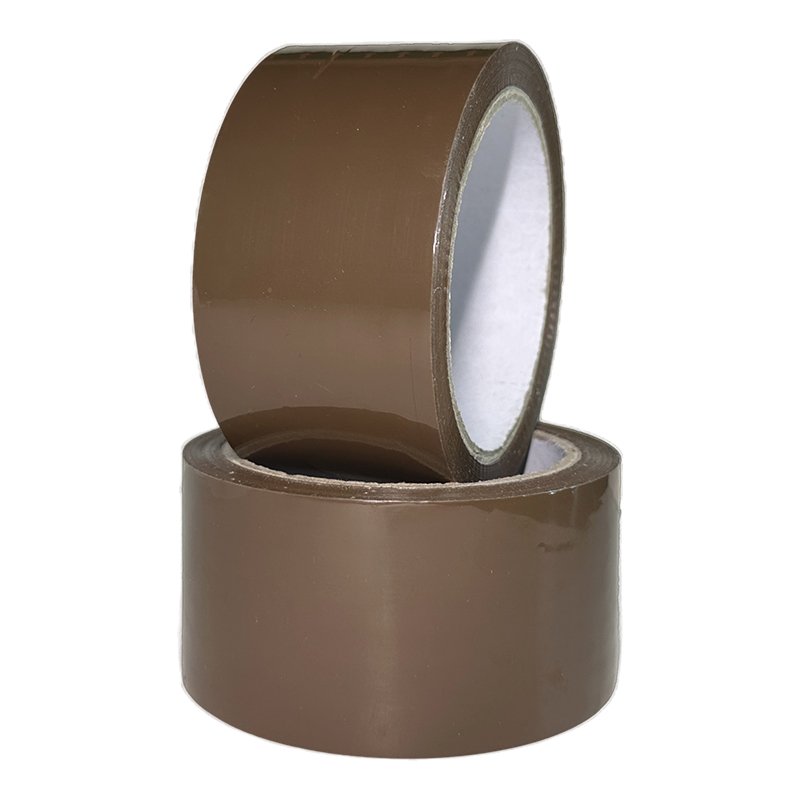 White Packing Opp Custom Branded Bopp Water Proof Self Based Waterproof Adhesive Brown Tape