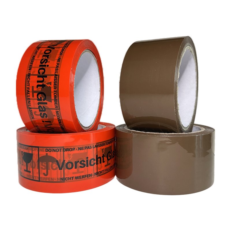 White Packing Opp Custom Branded Bopp Water Proof Self Based Waterproof Adhesive Brown Tape