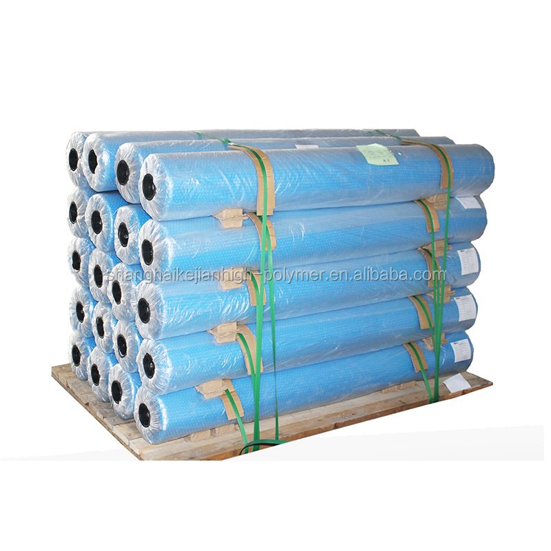Double sided adhesive mold release stretch film