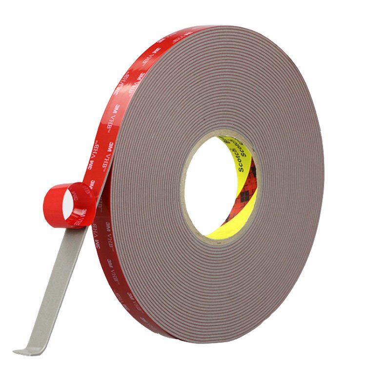 custom powerful thick 2.3mm acrylic adhesive double sided foam tape 3m vhb tape 4991