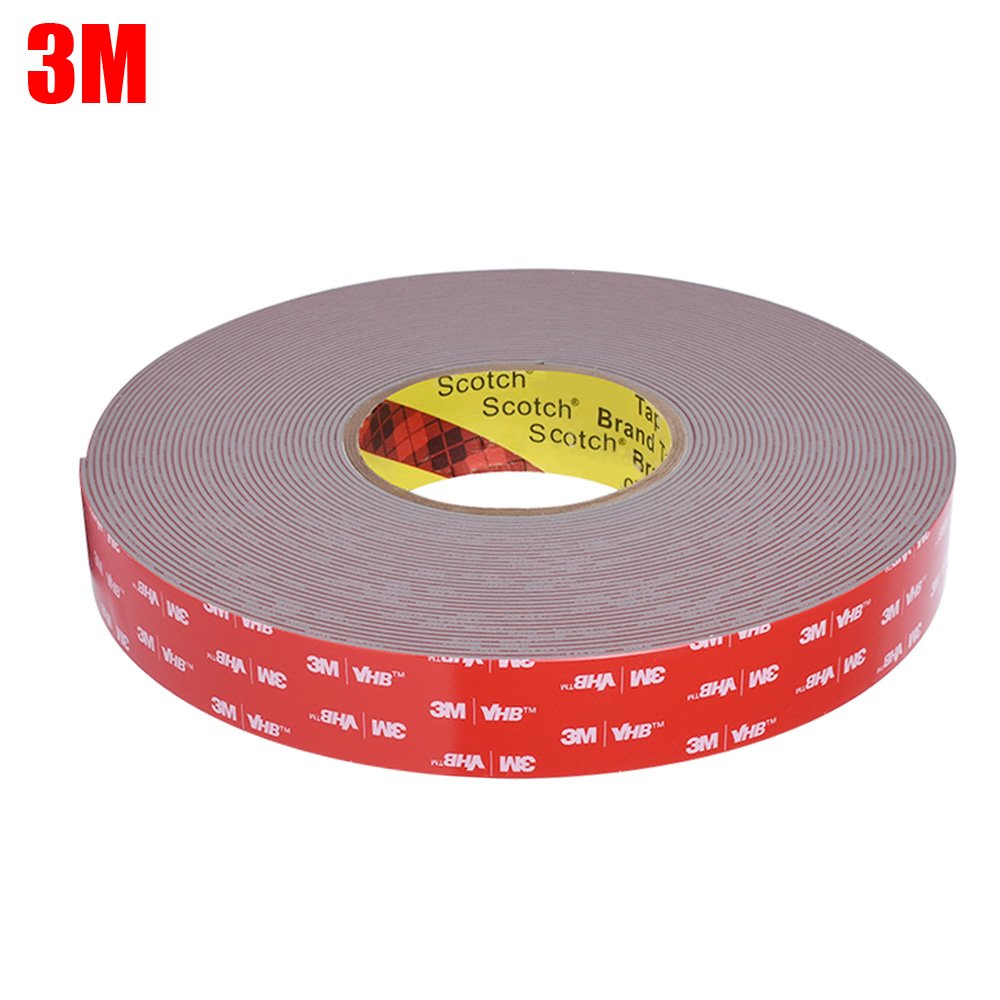 custom powerful thick 2.3mm acrylic adhesive double sided foam tape 3m vhb tape 4991