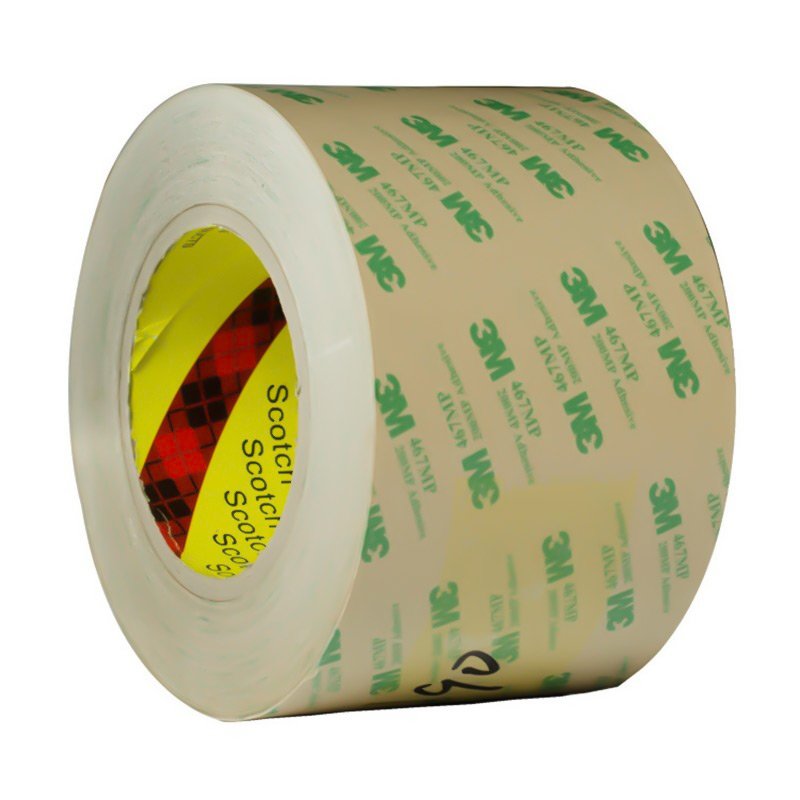 Transparent 0.05mm clear Double sided acrylic Pure adhesive film 467mp die cut paper transfer tape 200MP