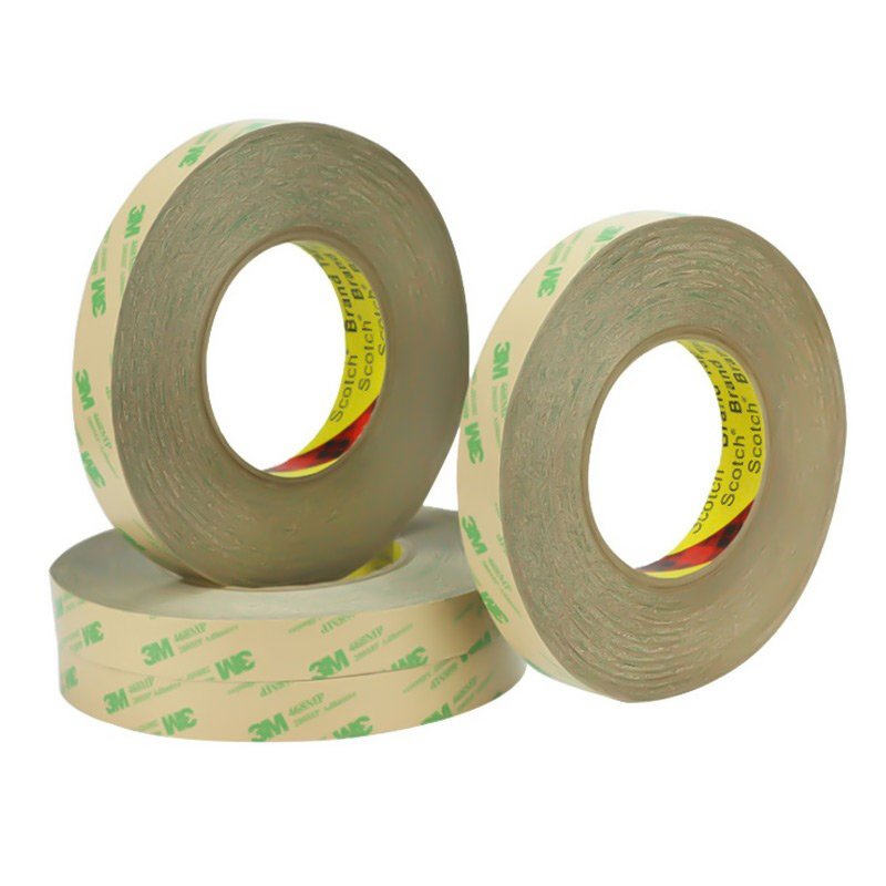 Transparent 0.05mm clear Double sided acrylic Pure adhesive film 467mp die cut paper transfer tape 200MP