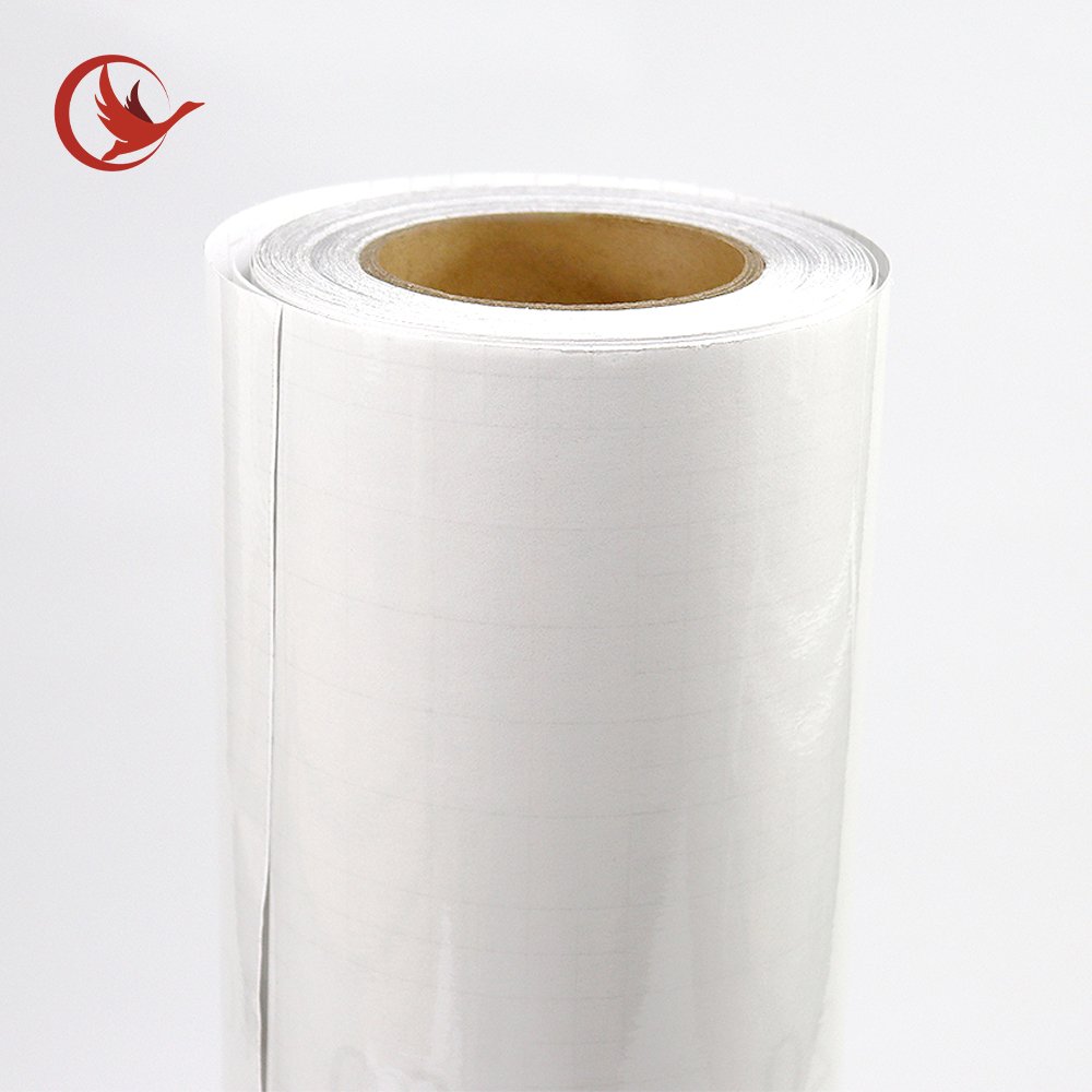 Optically Clear PET Transparent Double Sided Adhesive Cold Laminating PET Film Rolls