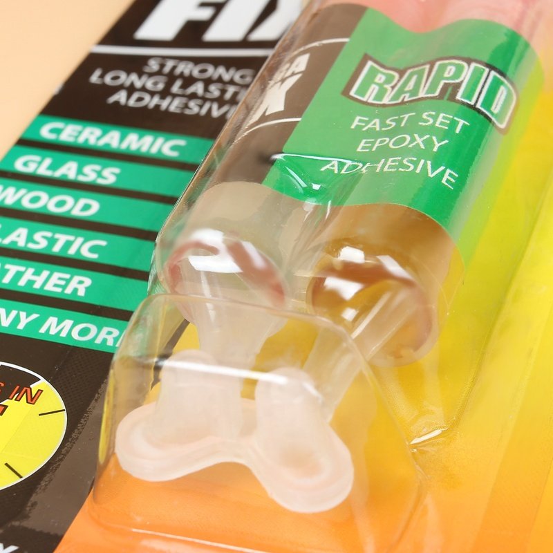 AB epoxy resin clear adhesive two components 12g quick dry