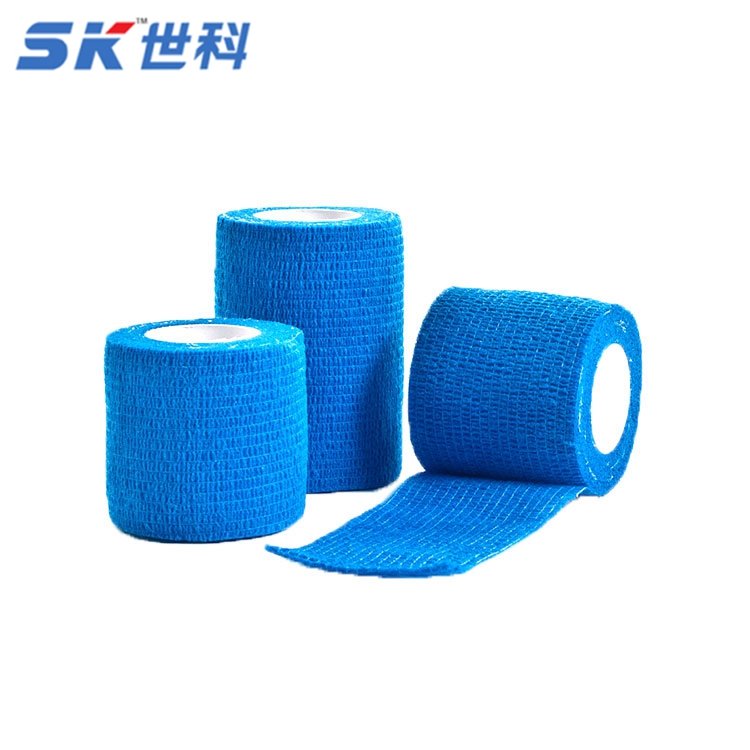 Lightweight Non-Woven Medical Cohesive Bandage Waterproof Breathable Elastic Adhesive Bandage