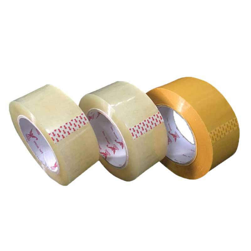 High Quality 45mic Clear Adhesive Packing Tape Plastic Bopp Transparent Packing Tape