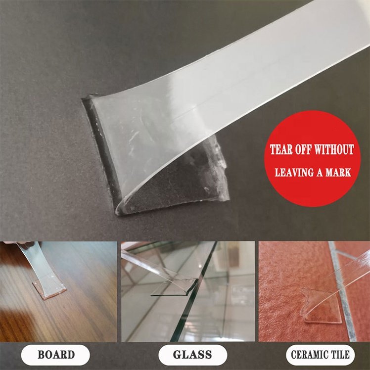 High quality nano tape double sided adhesive film reusable multifunctional nano tape double sided mounting tape