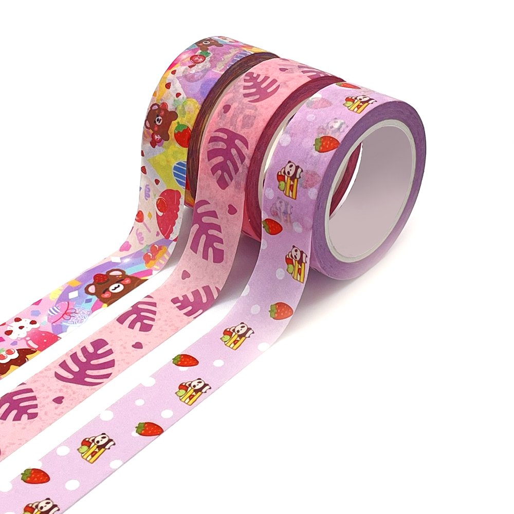 Kawaii washi tape stationery vintage tape cute sticker tape for hand ledger production materials