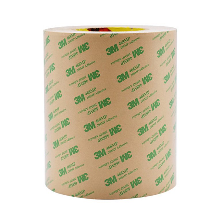 Custom tape roll 12inchx60yds 3M 468MP Double Sided Adhesive tape 3m 468mp 200mp adhesive Transfer Tape