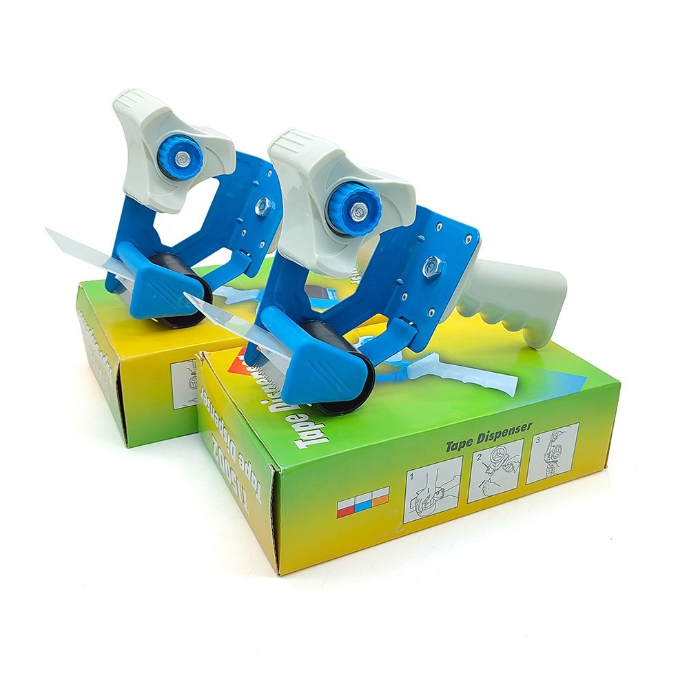 48mm Custom Office Packaging Tape Dispenser 2" Metal Adhesive Tape Cutter Packing Seal Dispenser