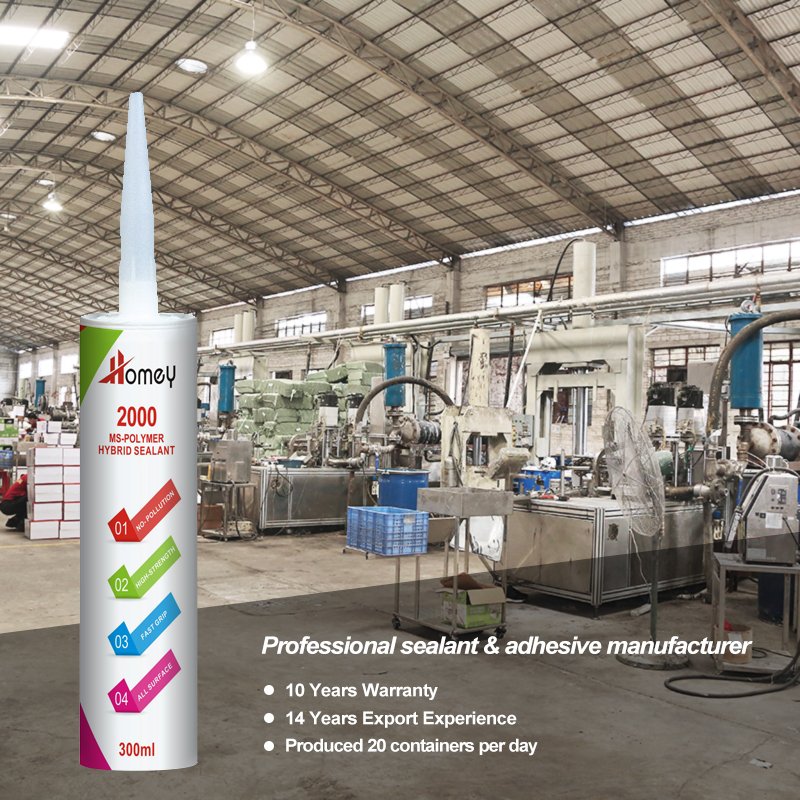 Homey MS 2000 Polymer bonding sealant adhesive for multi-purpose Double Components