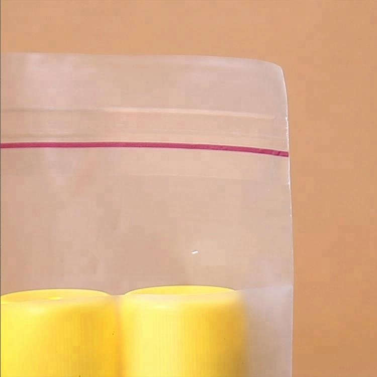 Factory Direct Sale Customized Resealable Printed Recycled Poly Cellophane Clear Cello Bags<