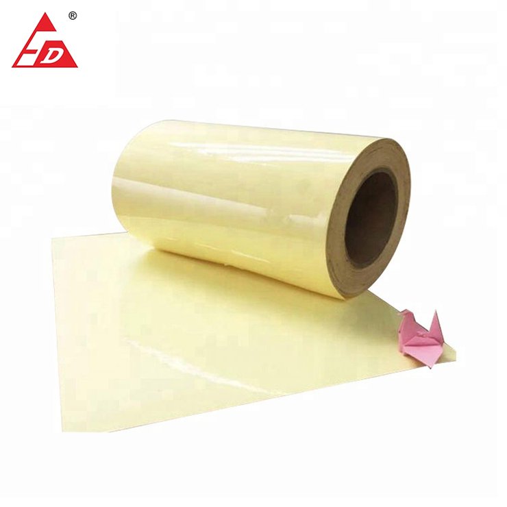 Custom Size Gloss white PP Sticker Paper polypropylene sticker Self Adhesive Synthetic PP Materials Rolls
