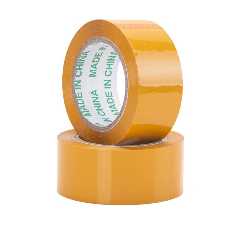 Low Noise Acrylic Plastic Strong Adhesion Super Clear BOPP Sticky Transparent Box Cartons Packing Tape
