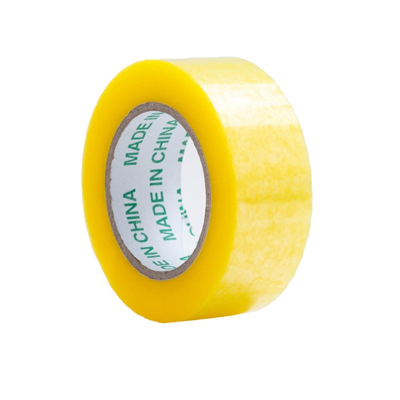 Low Noise Acrylic Plastic Strong Adhesion Super Clear BOPP Sticky Transparent Box Cartons Packing Tape